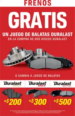 Vista previa las ofertas de la tienda AutoZone - Catálogo desde el 04/01/2026 