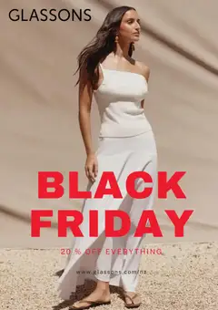 Preview of catalogue Black Friday from shop Glassons valid 27 Nov 2025