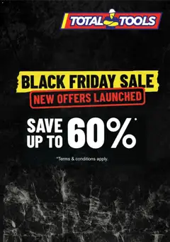 Preview of catalogue Black Friday from shop Total Tools valid 19/11/2025