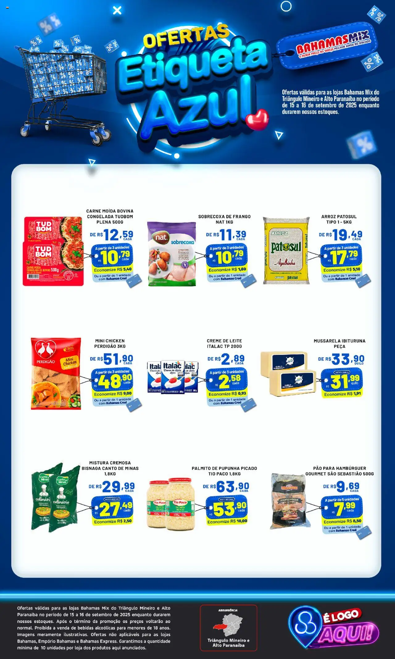 Bahamas Mix folheto "Ofertas Etiqueta Azul" válido a partir de 15/09/2025 - número de página 1