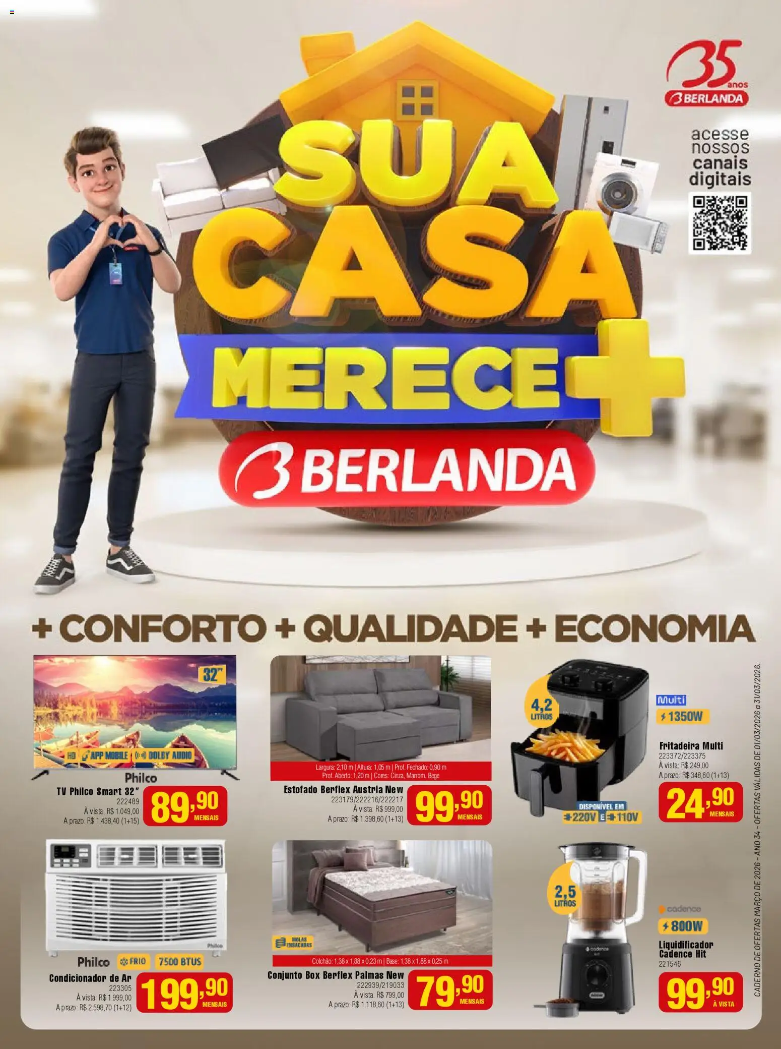 Pré-Visualização do folheto "Berlanda - Ofertas atuais" da loja Berlanda válido a partir de 01/03/2026