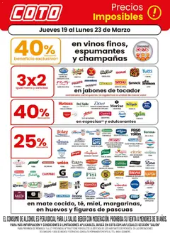 Vista previa del folleto de la tienda Coto válido desde el 19/03/2026 