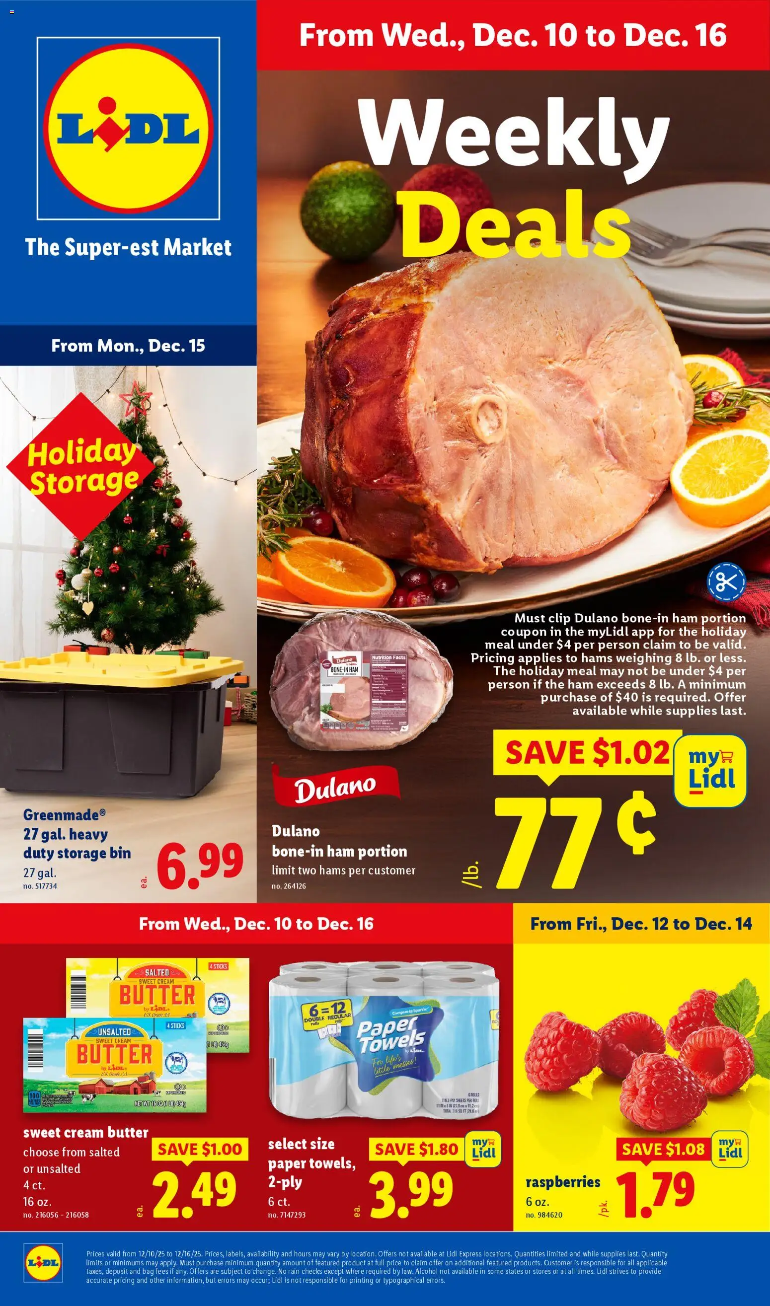Ad Preview of Lidl Weekly Ad from 12/10/2025