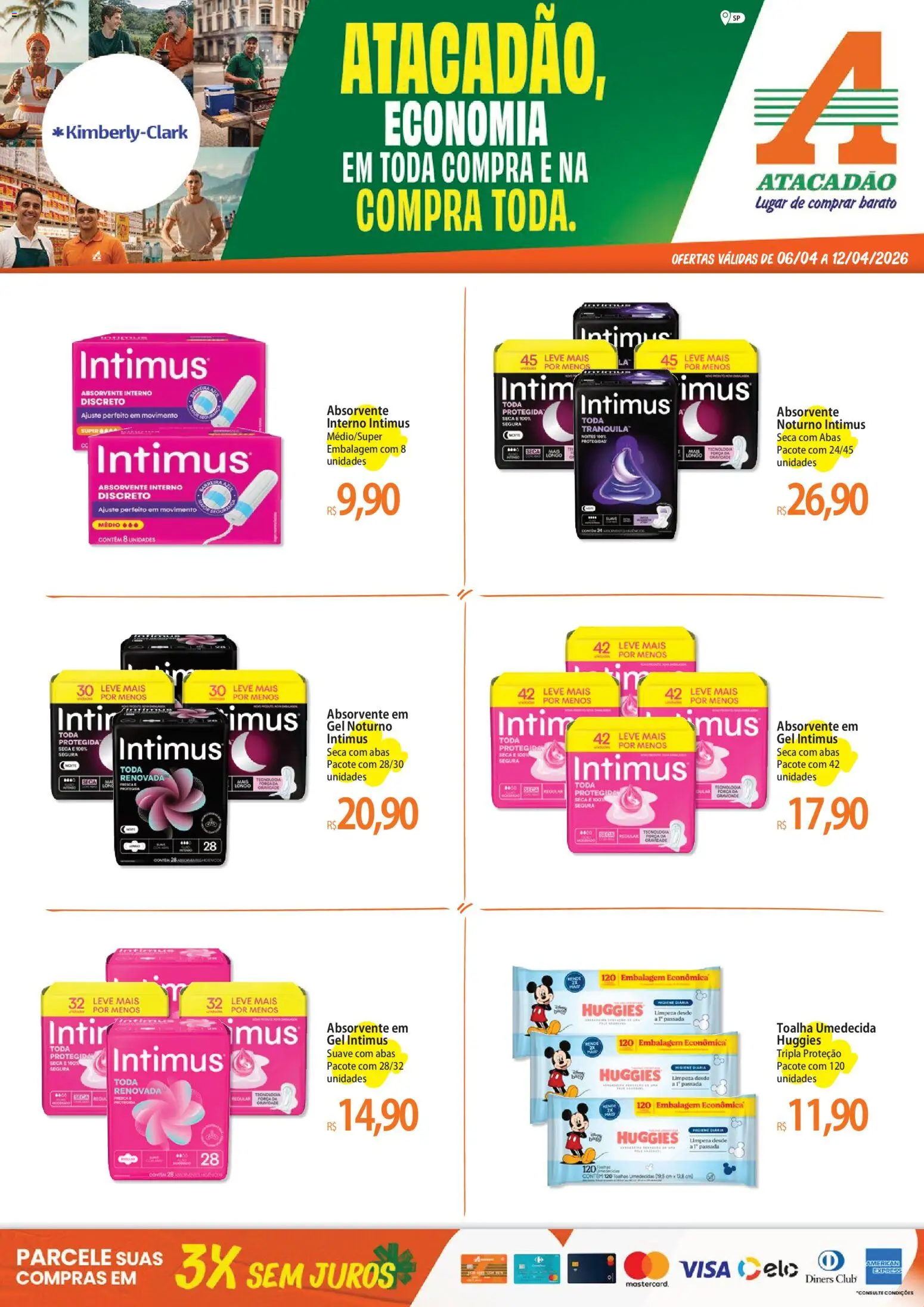 Pré-Visualização do folheto "Atacadão ofertas - SP" da loja Atacadão válido a partir de 06/04/2026