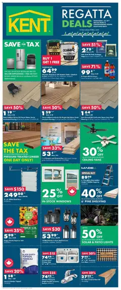 Un aperçu du dépliant Regatta Deals du magasin Kent est valide à partir 31 juill. 2025