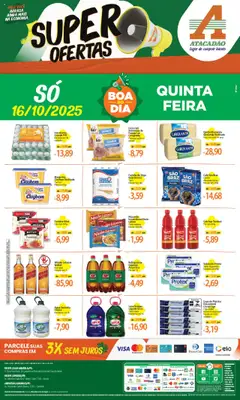 Pré-Visualização do folheto "Ofertas - PE" da loja Atacadão válido a partir de 16/10/2025