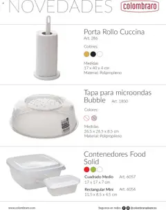 Vista previa del folleto de la tienda Colombraro válido desde el 01/01/2025 | Página: 8