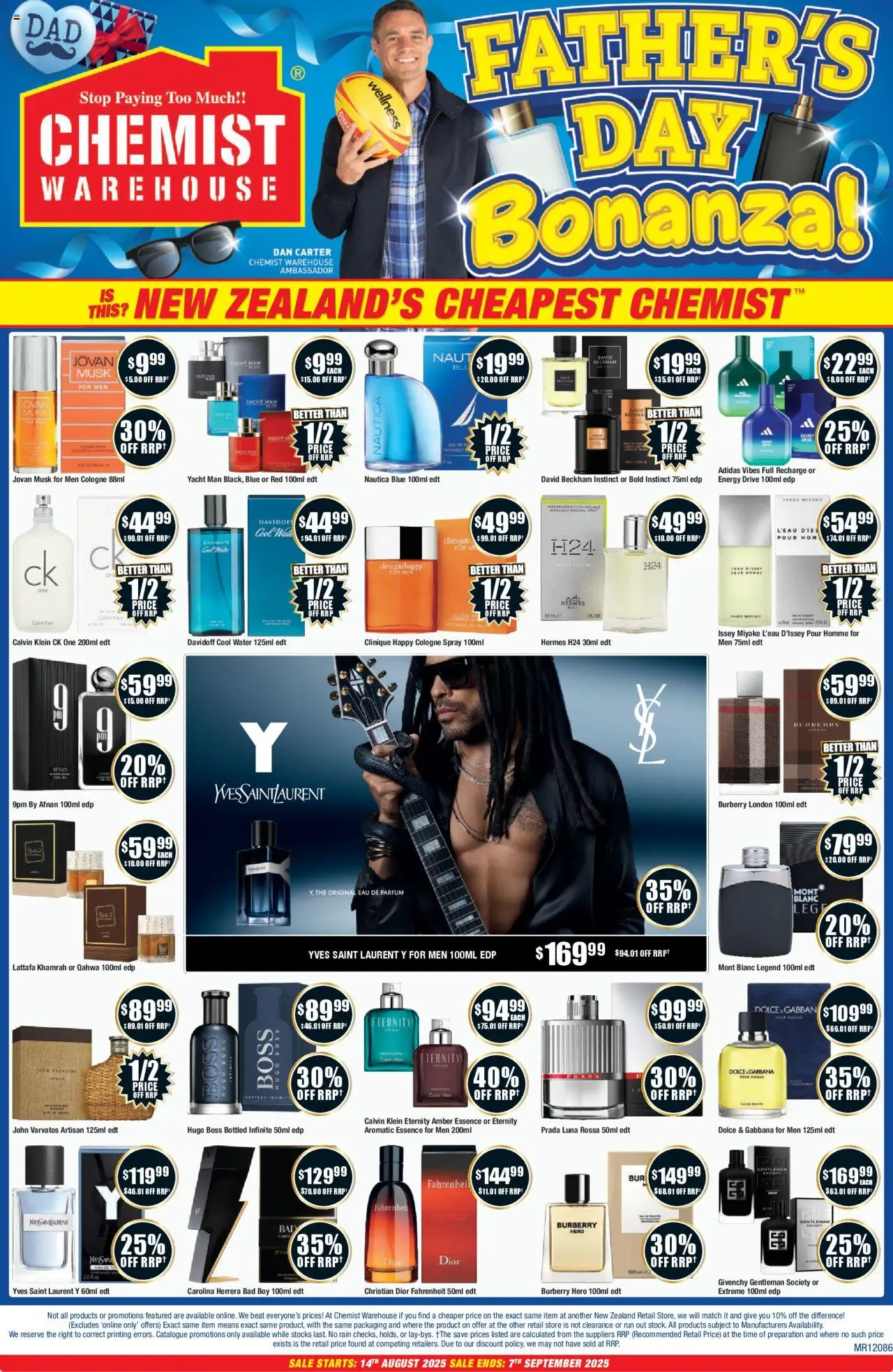 Catalogue Chemist Warehouse catalogue valid from 14 Aug 2025 - page 1