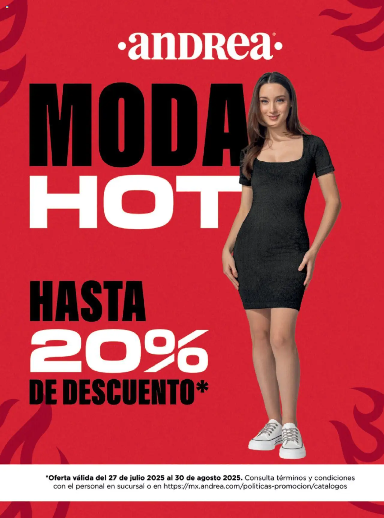 Catálogo Moda Hot Andrea y sus promociones válidas desde el 27/07/2025 - Número de página 1