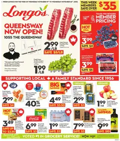Preview of leaflet Weekly flyer / circulaire from shop Longo's is valid from Nov 20, 2025
