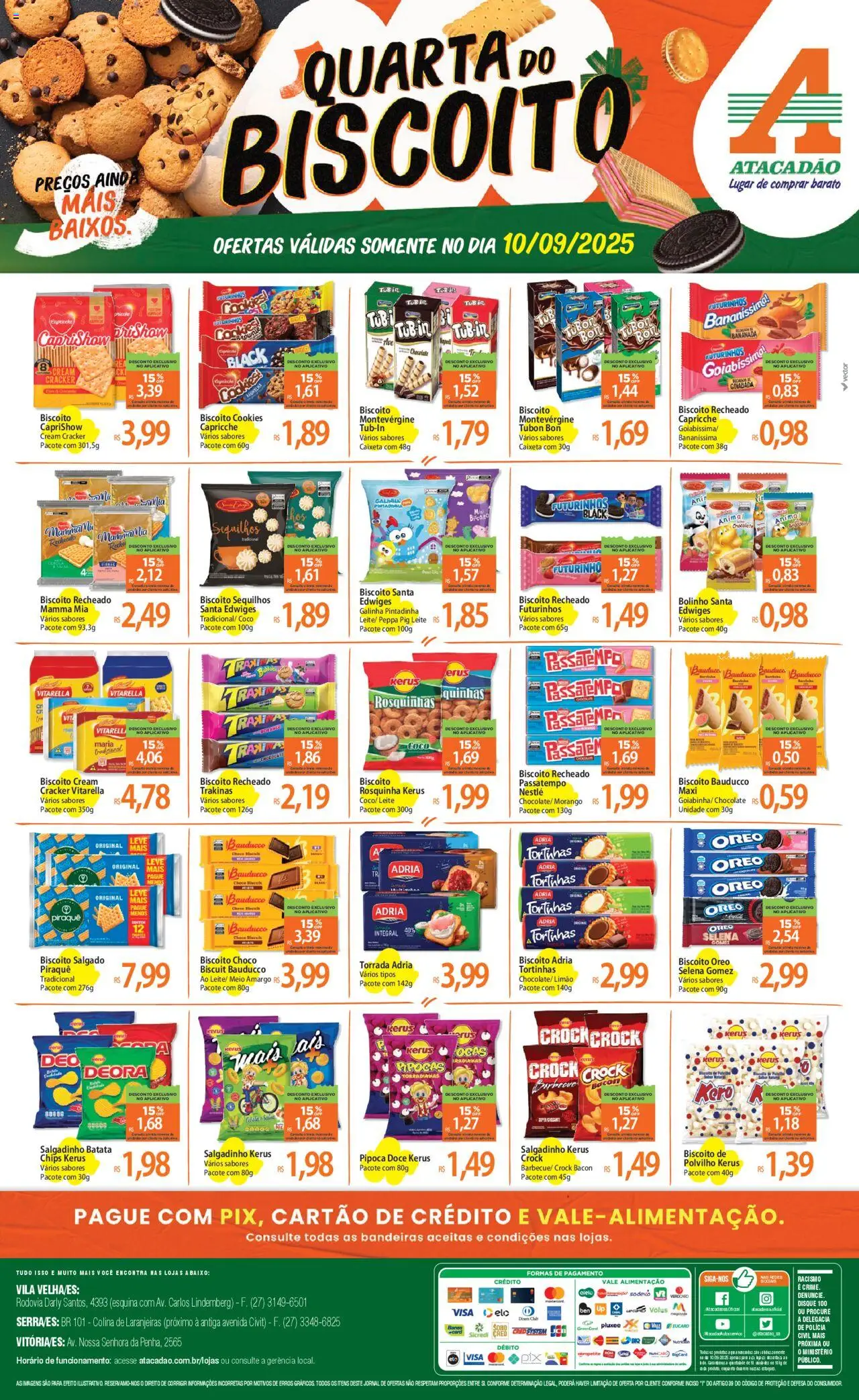 Atacadão folheto "Ofertas - ES" válido a partir de 10/09/2025 - número de página 1