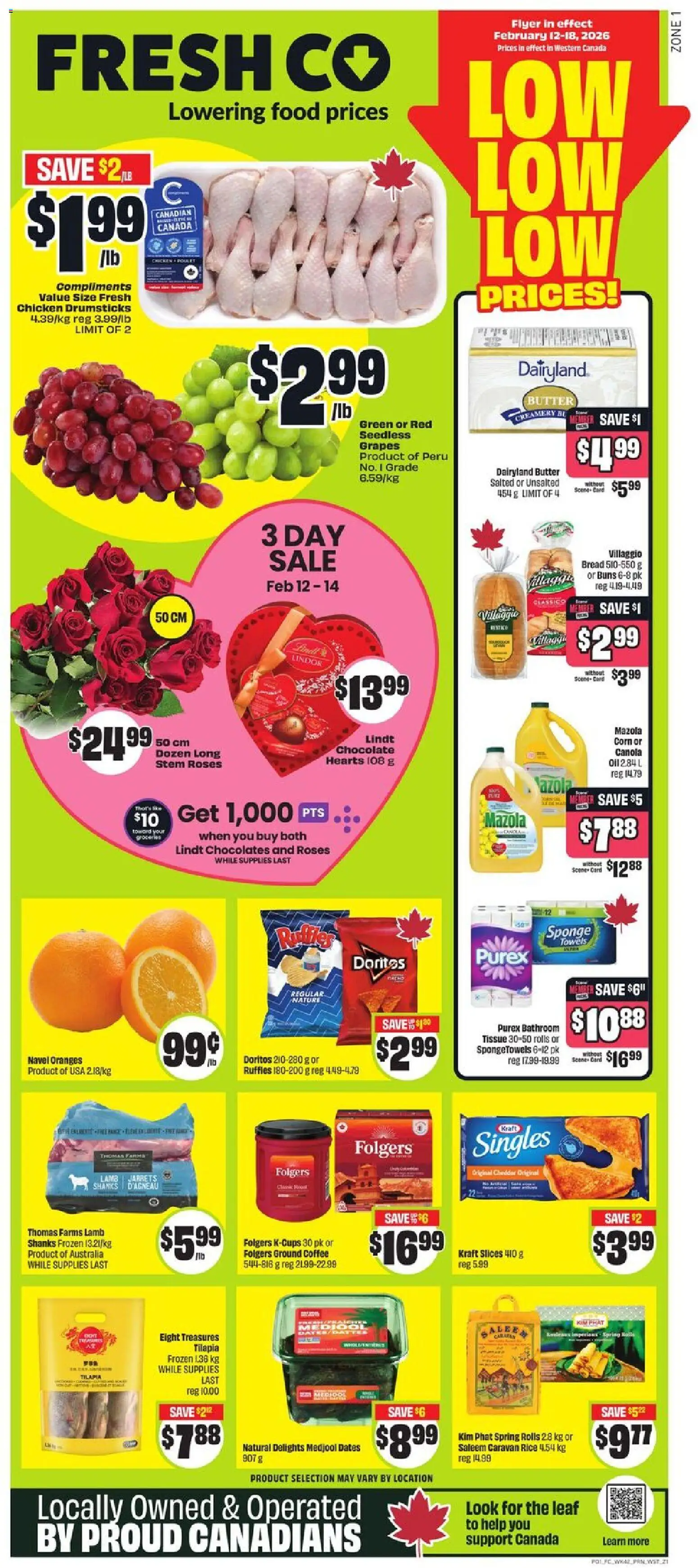 Preview of leaflet Weekly West - ON from shop FreshCo is valid from Feb 12, 2026
