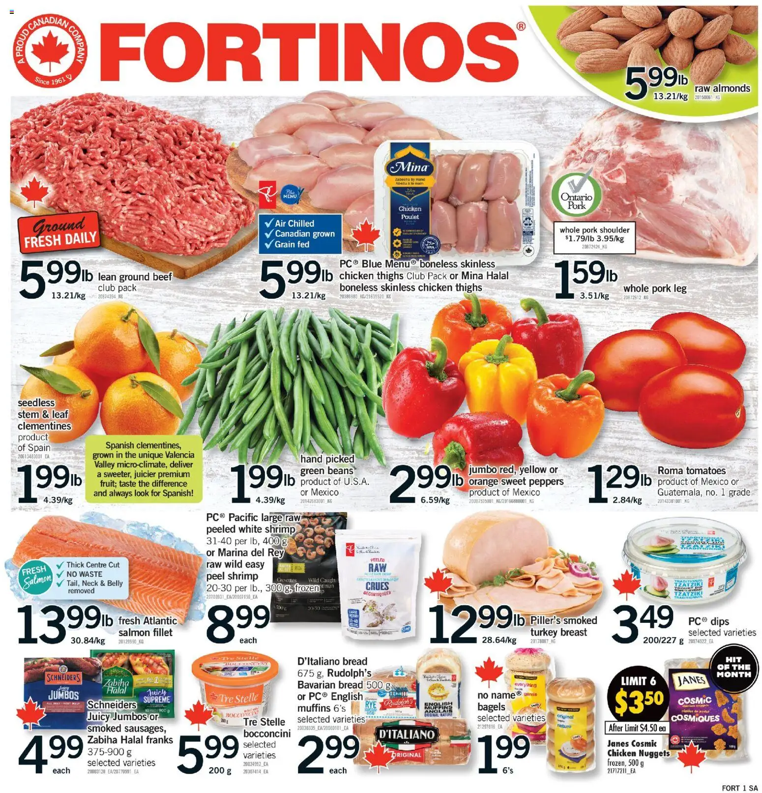 Preview of leaflet Brampton from shop Fortinos is valid from Jan 15, 2026