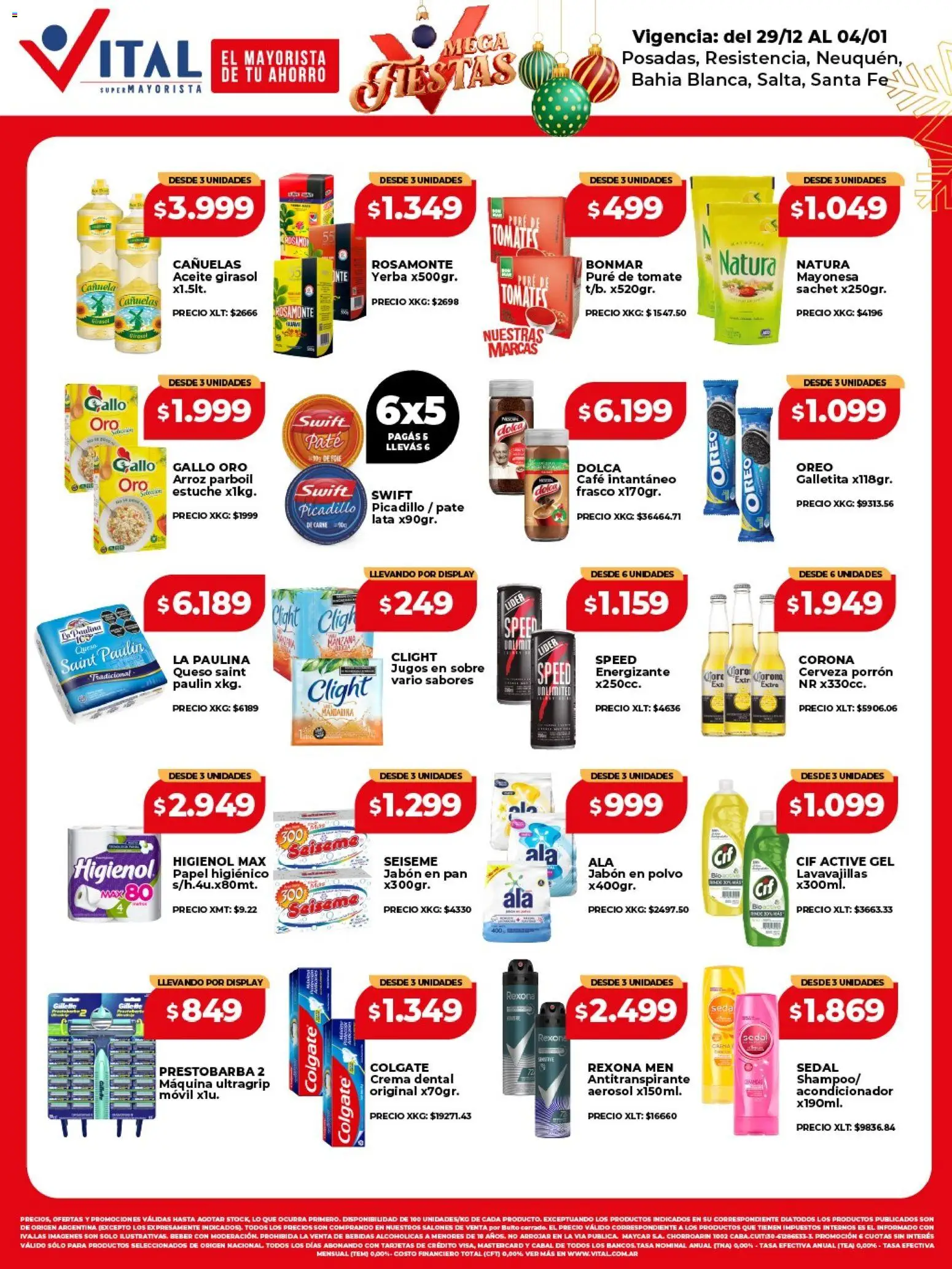 Vista previa del folleto de la tienda Vital válido desde el 29/12/2025 