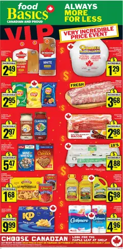 Preview of leaflet Woodbridge from shop Food Basics is valid from Sep 25, 2025