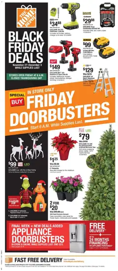 Ad Preview of Home Depot Local Ad - FL from 11/27/2025