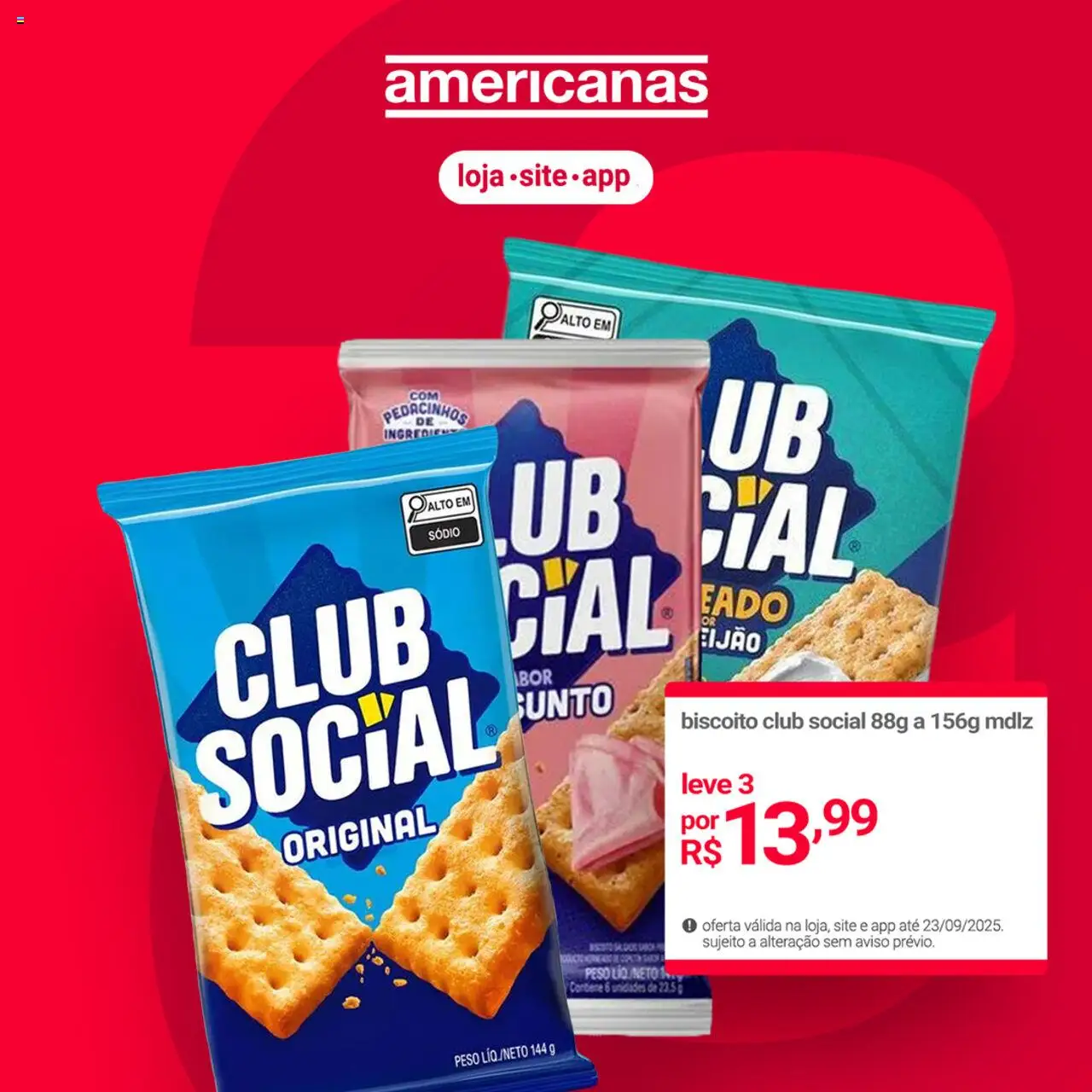 Lojas Americanas folheto "Ofertas da semana" válido a partir de 04/09/2025 - número de página 1