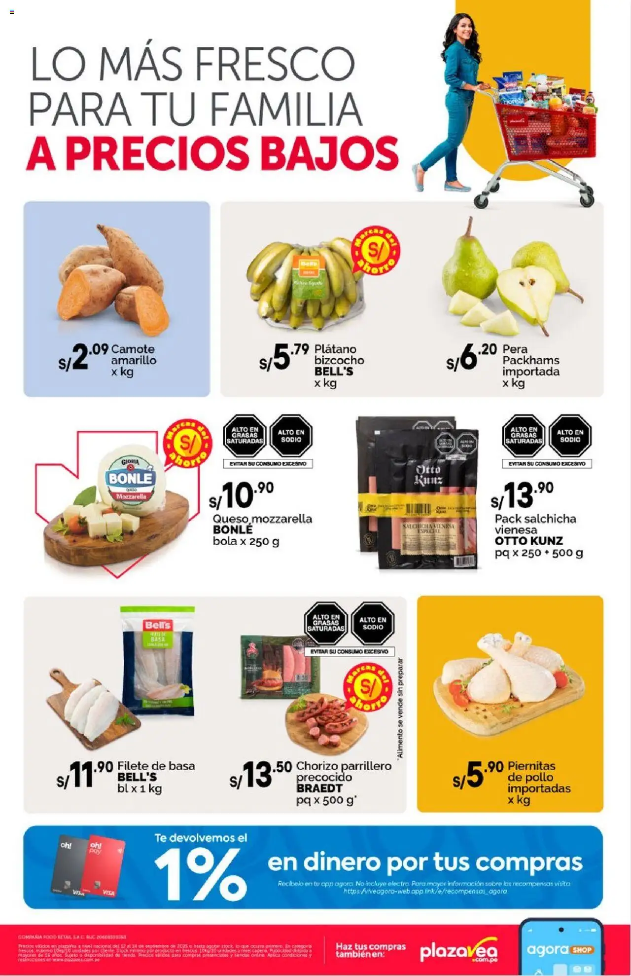 Plaza Vea Aviso Fds Frescos N2 (12/09/2025 - 14/09/2025) - ofertas de hoy - número de página 1