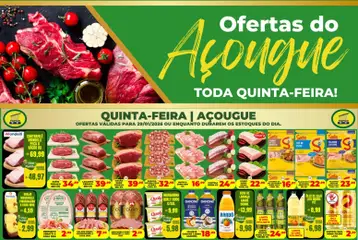 Pré-Visualização do folheto "Ofertas do Açougue" da loja Supermercado Padrão válido a partir de 29/01/2026