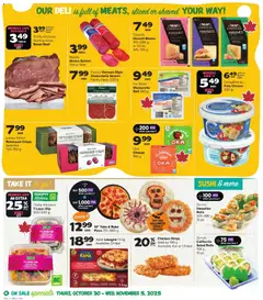 Preview of leaflet Weekly flyer / circulaire from shop Thrifty Foods is valid from Oct 30, 2025 | Page: 5
