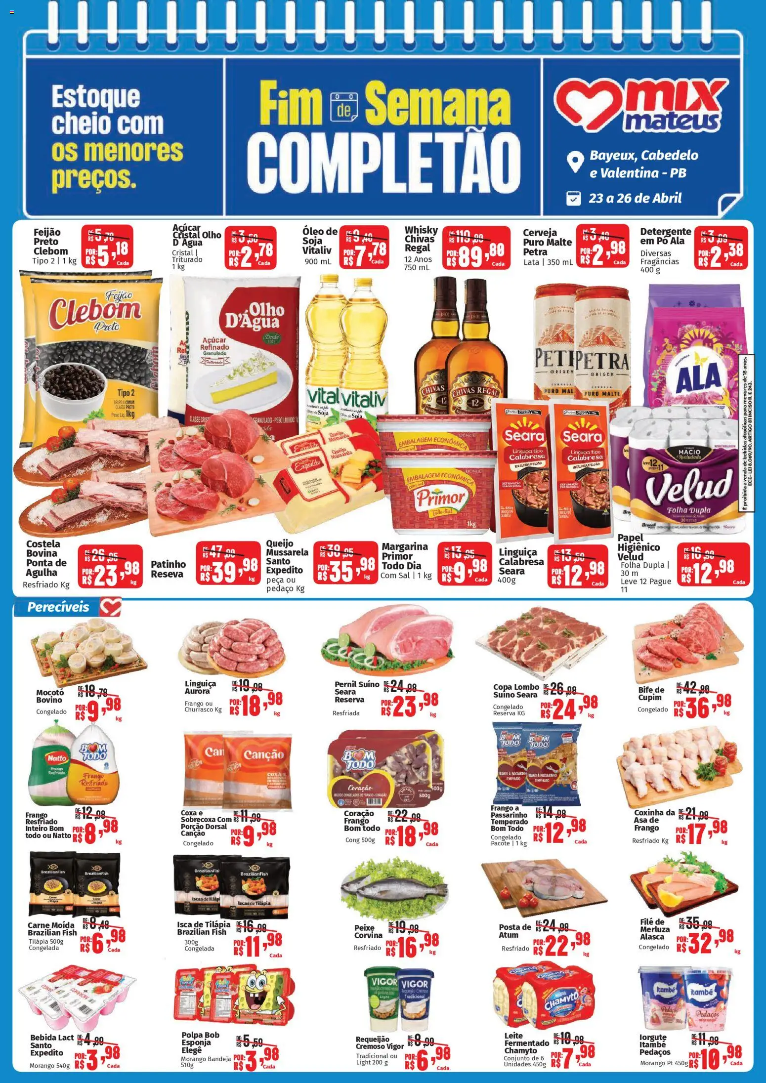 Pré-Visualização do folheto "Mateus - Ofertas da semana" da loja Mateus válido a partir de 23/04/2026