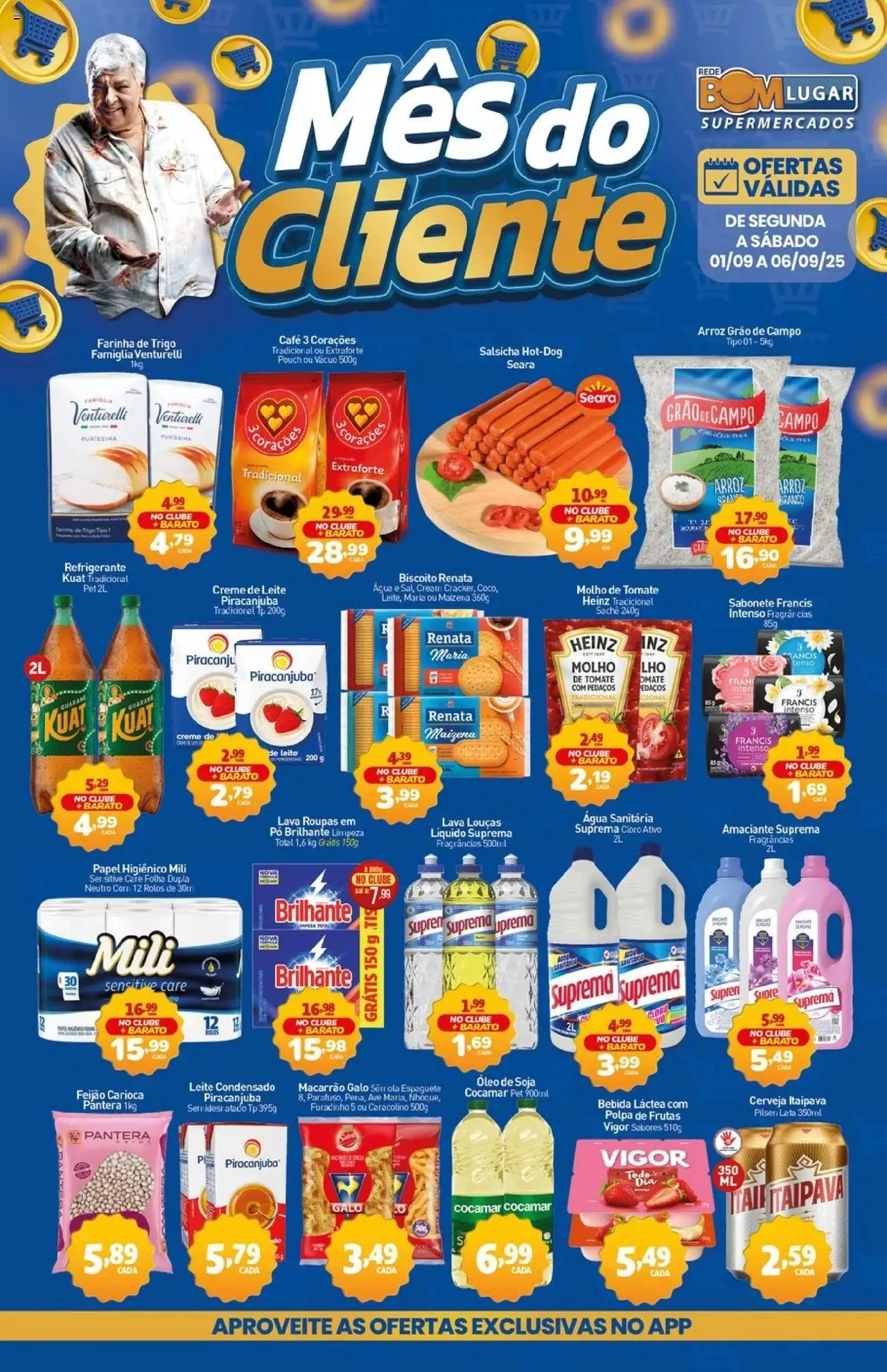 Rede Bom Lugar folheto "Ofertas da semana" válido a partir de 01/09/2025 - número de página 1