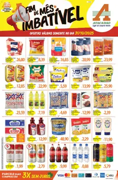 Pré-Visualização do folheto "Ofertas - GO" da loja Atacadão válido a partir de 31/10/2025