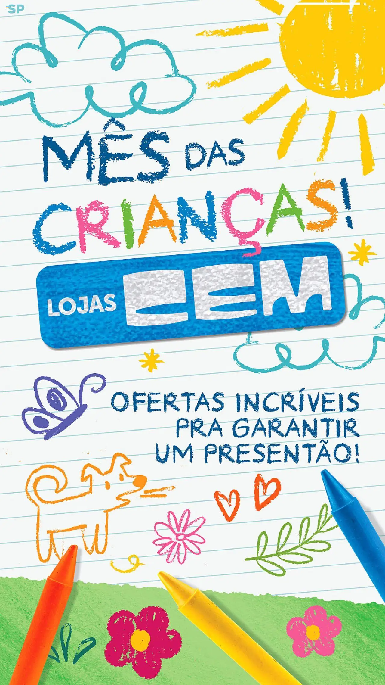 Lojas Cem folheto "Ofertas atuais" válido a partir de 01/10/2025 - número de página 1