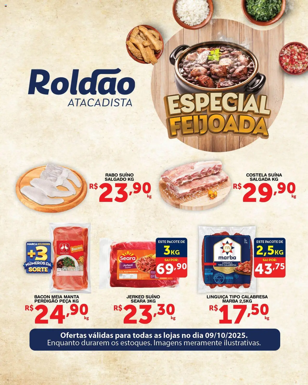 Roldão folheto "Ofertas Especial Feijoada" válido a partir de 09/10/2025 - número de página 1