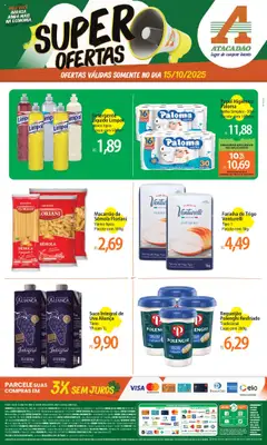 Pré-Visualização do folheto "Ofertas - PR" da loja Atacadão válido a partir de 15/10/2025