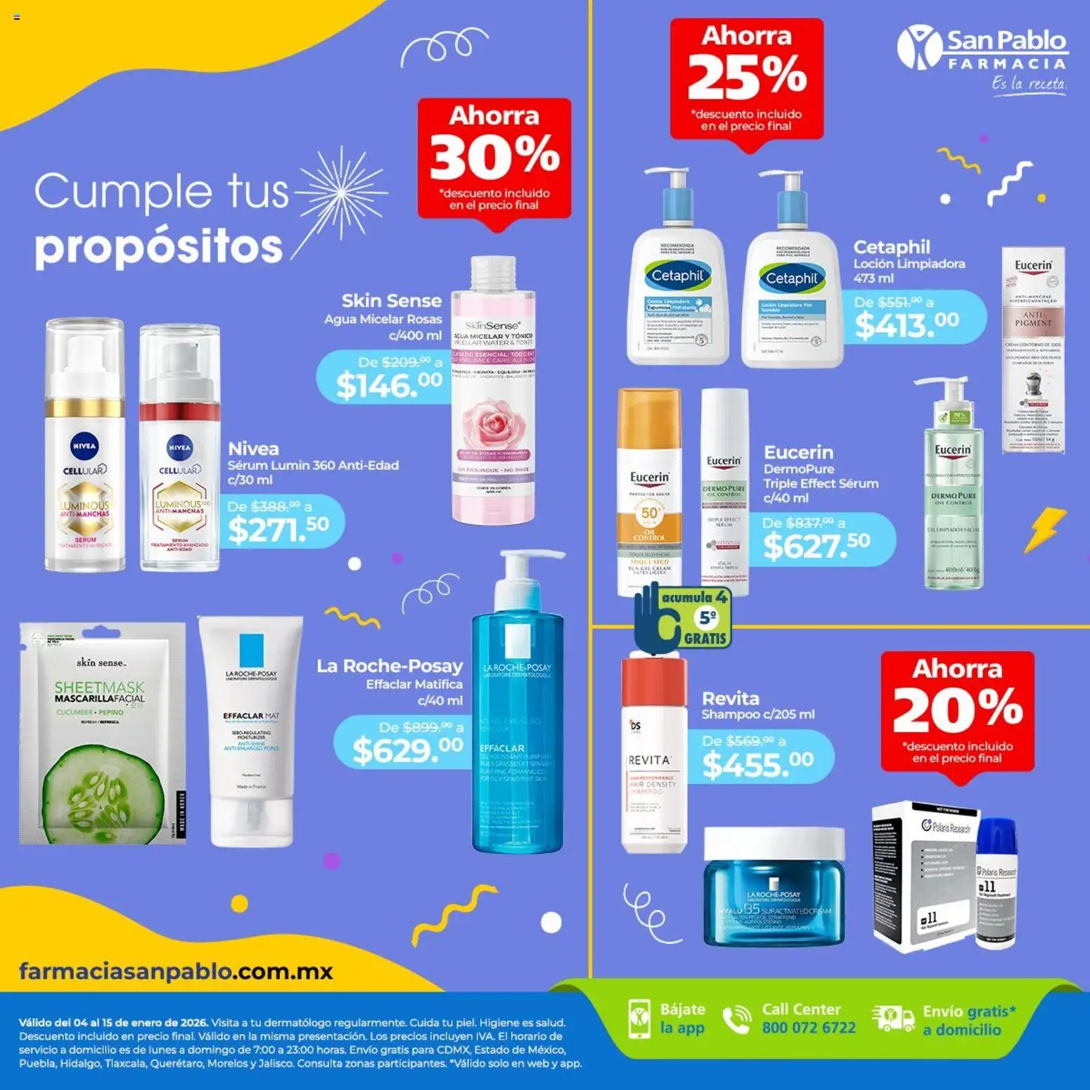 Vista previa las ofertas de la tienda Farmacia San Pablo - Catálogo Ofertas desde el 04/01/2026 
