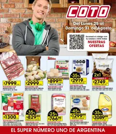 Vista previa del folleto de la tienda Coto válido desde el 25/08/2025 