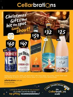 Preview of catalogue Black Friday Notice from shop Cellarbrations valid 17/11/2025