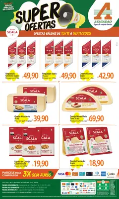 Pré-Visualização do folheto "Ofertas - TO" da loja Atacadão válido a partir de 13/11/2025