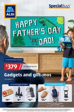Preview of catalogue Aldi Specials Catalogue from shop Aldi valid 20/08/2025