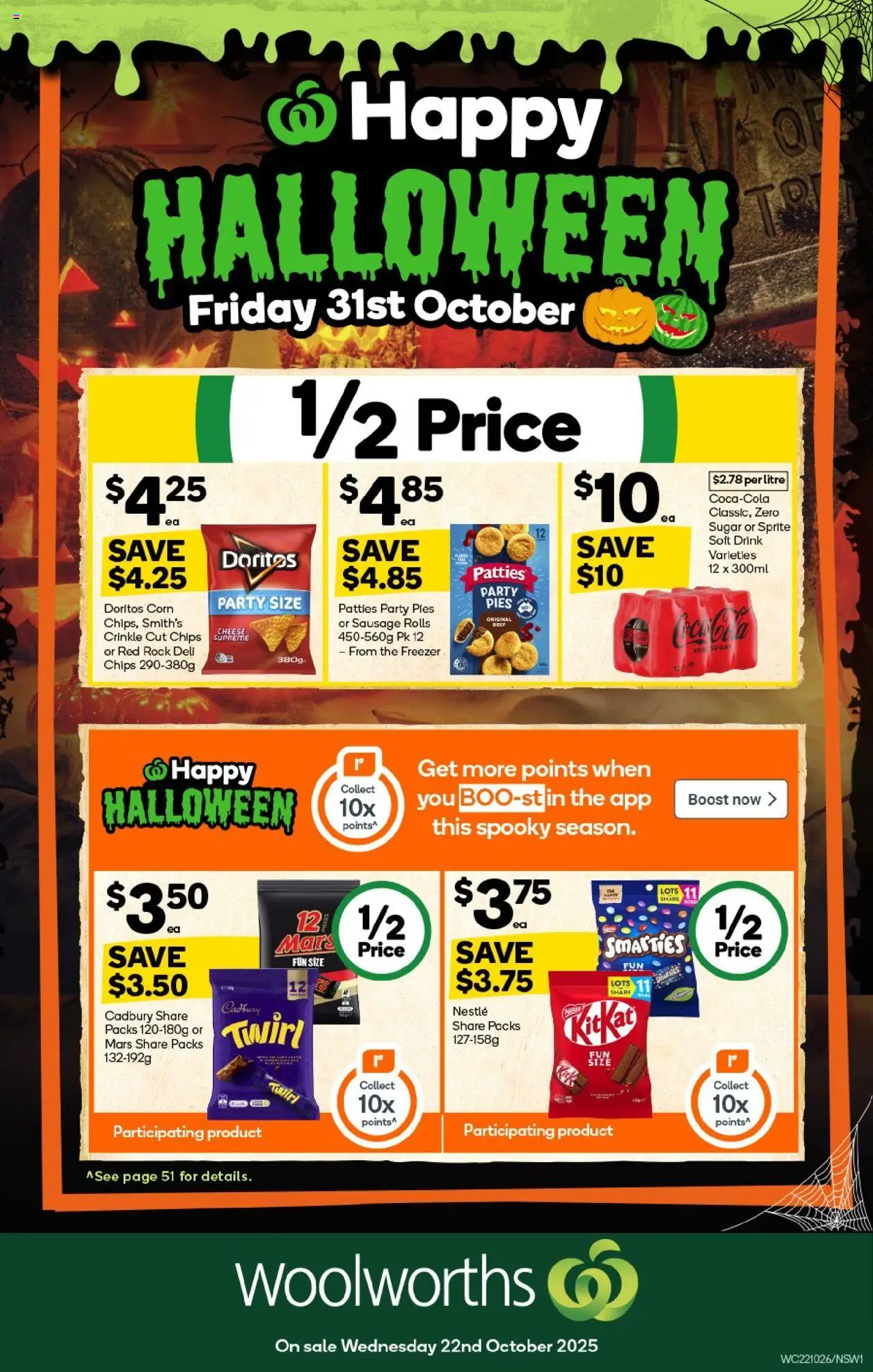 Woolworths catalogue valid from 22/10/2025 - page 1