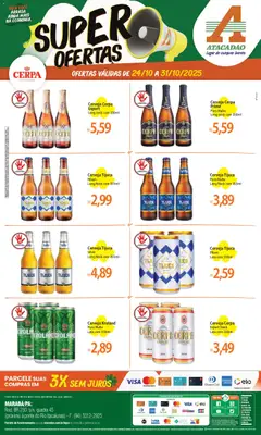 Pré-Visualização do folheto "Ofertas - PA" da loja Atacadão válido a partir de 24/10/2025