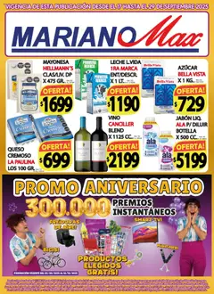 Vista previa del folleto de la tienda Mariano Max válido desde el 17/09/2025 