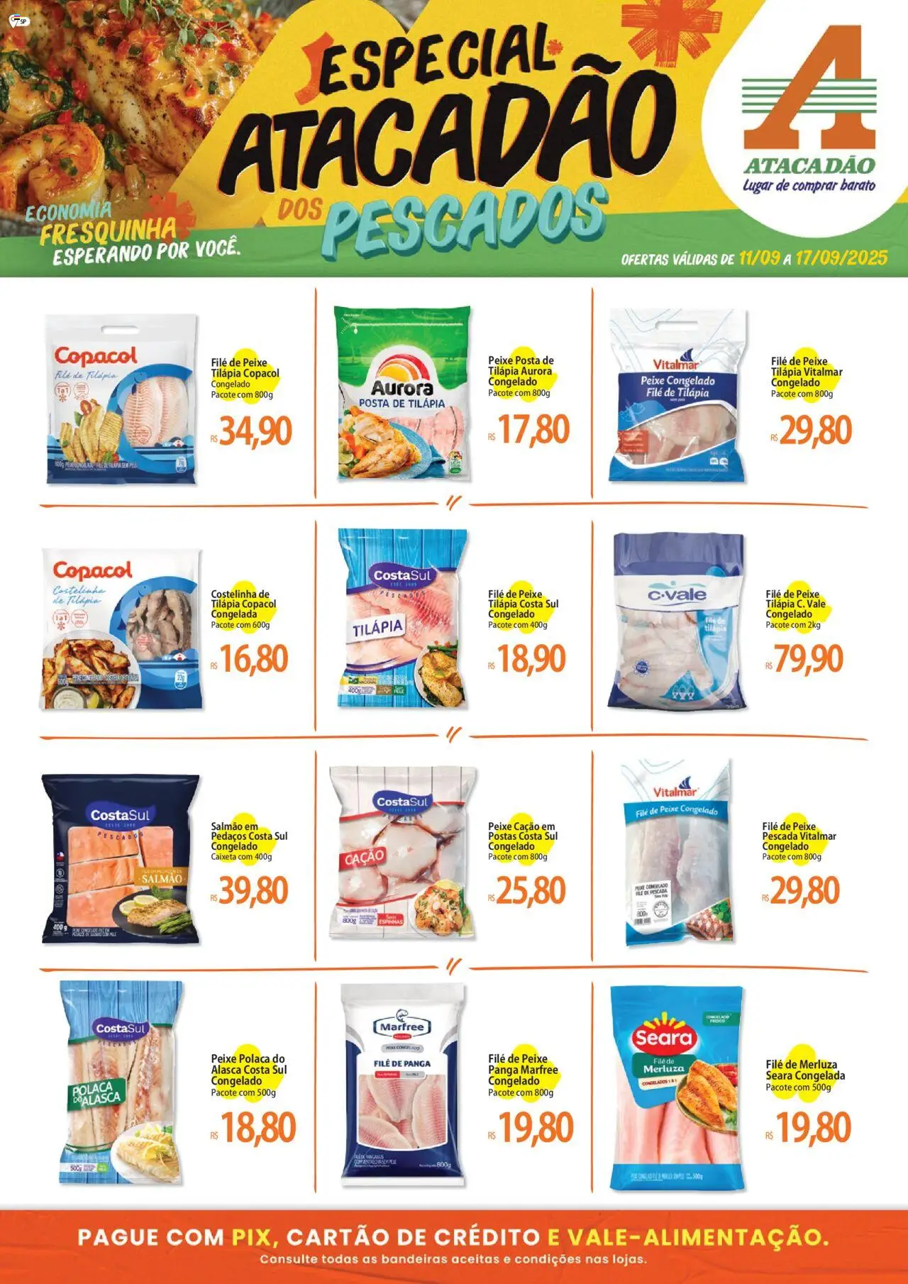 Atacadão folheto "Ofertas - SP" válido a partir de 11/09/2025 - número de página 1