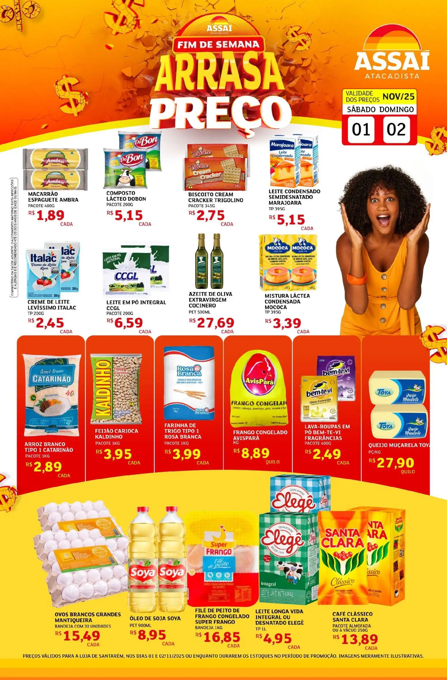 Pré-Visualização do folheto "Encarte - PA" da loja Assaí Atacadista válido a partir de 01/11/2025