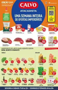Pré-Visualização do folheto "Ofertas da semana" da loja Calvo Atacadista válido a partir de 27/10/2025 | Página: 1