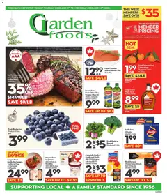 Preview of leaflet Garden Foods from shop Longo's is valid from Dec 11, 2025