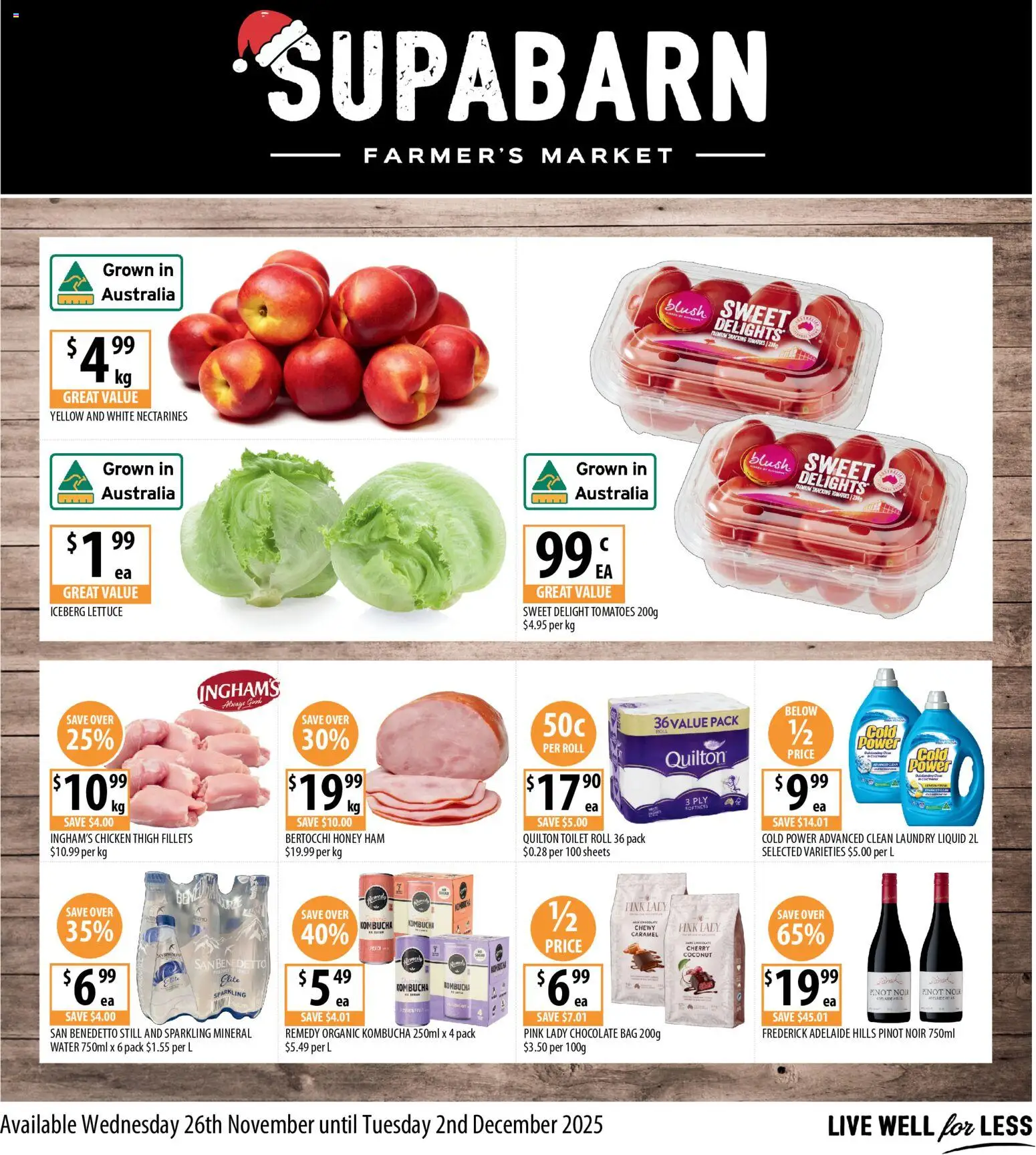 Preview of catalogue Catalogue from shop Supabarn valid 26/11/2025