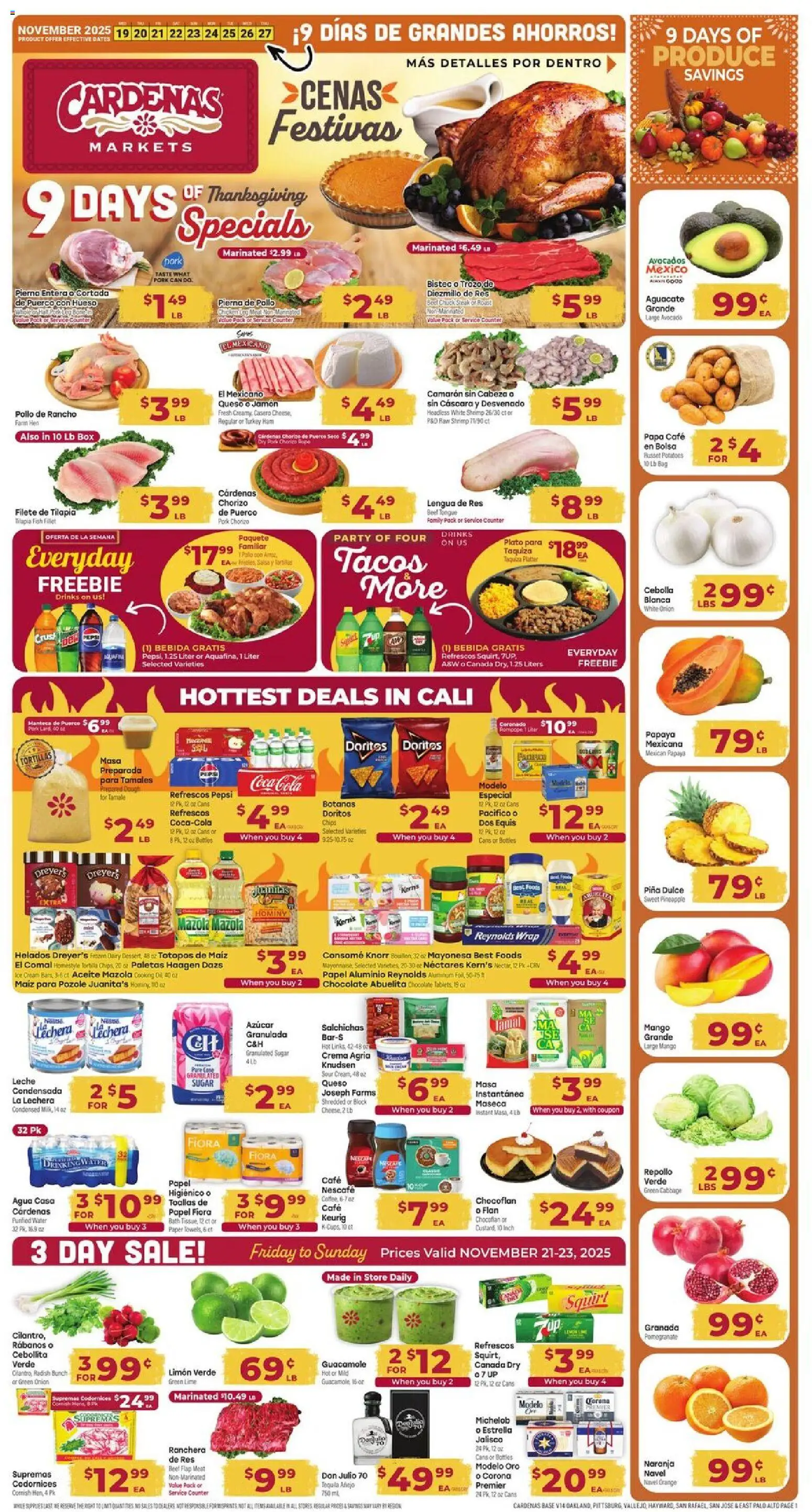 Ad Preview of Cardenas Weekly Ad from 11/19/2025