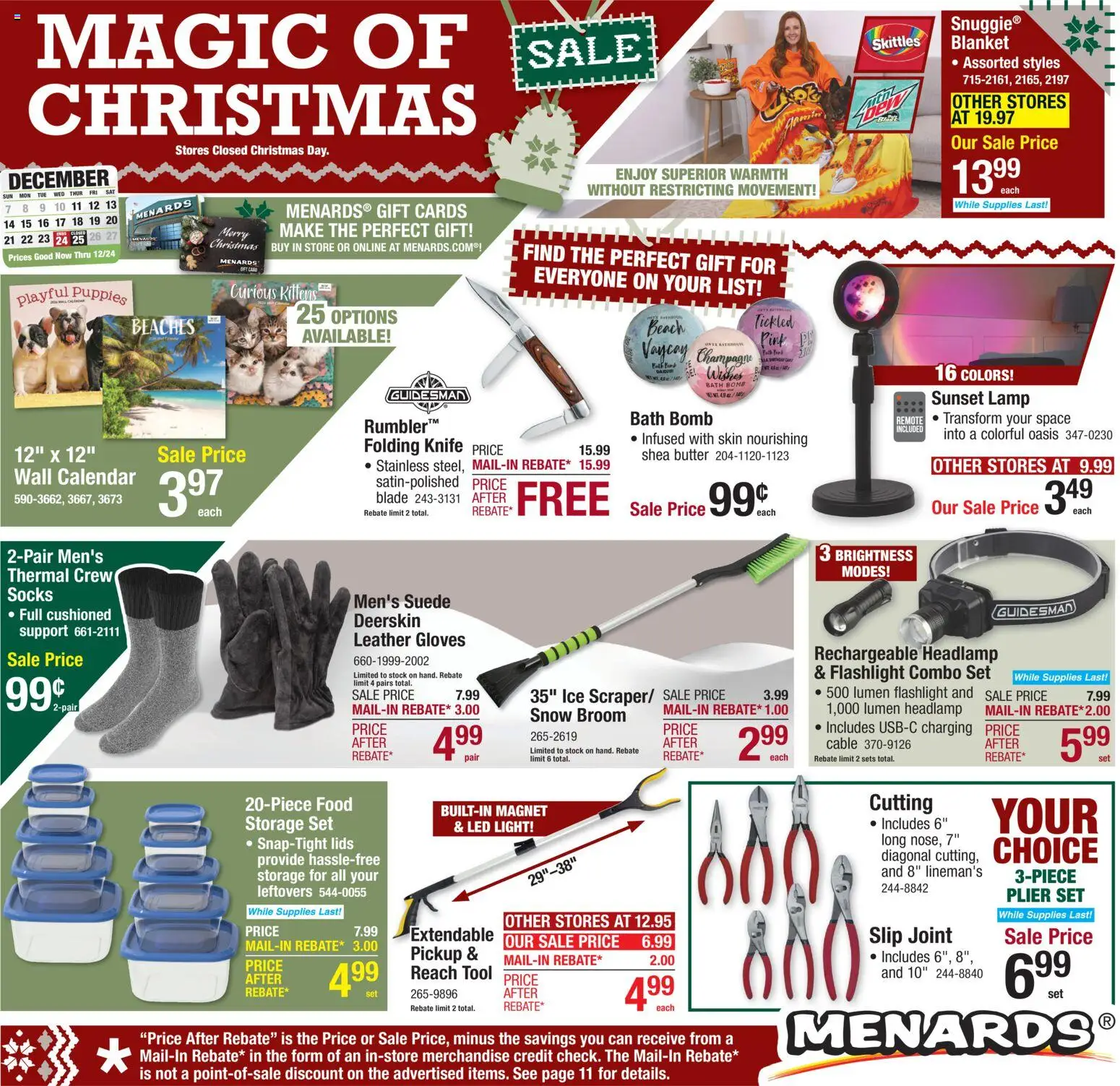 Ad Preview of Menards Weekly Ad from 12/10/2025