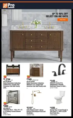 Ad Preview of Home Depot Shop Pro Ad - FL from 10/27/2025