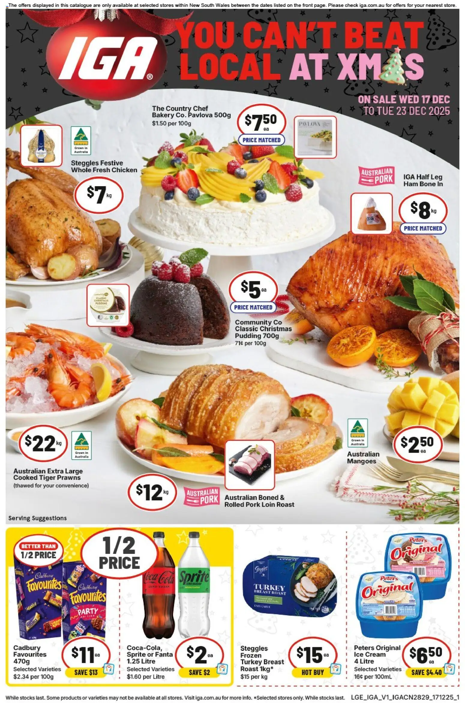 Preview of catalogue Catalogue NSW from shop IGA valid 17/12/2025
