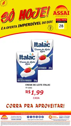 Pré-Visualização do folheto "Encarte - GO" da loja Assaí Atacadista válido a partir de 28/01/2026