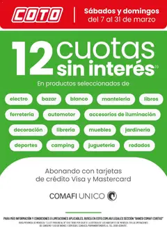 Vista previa del folleto de la tienda Coto válido desde el 07/03/2026 