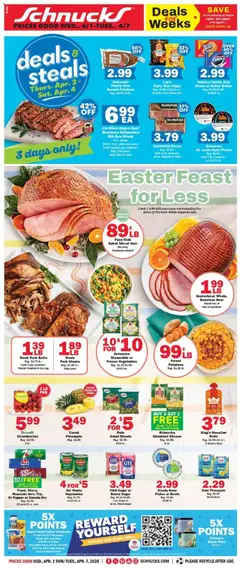 Ad Preview of Schnucks Schnucks Weekly Print Ad - IL from 04/01/2026